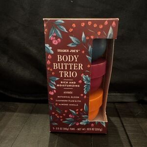 Trader Joe's, Body Butter Trio holiday 2025 NEW SEALED